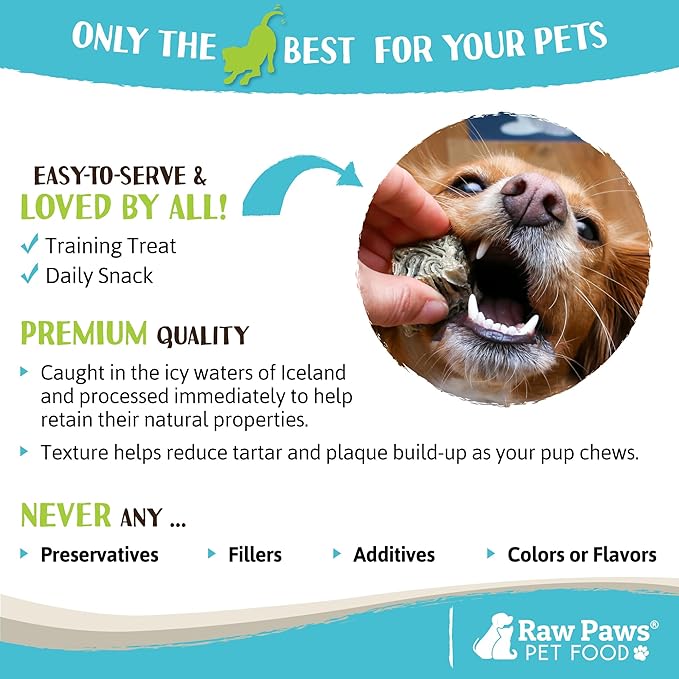Raw Paws Cod Skin Cubes for Dogs, 5-oz – Cod Skins for Dogs - Fish Skins for Dogs - Fish Skin Chews for Dogs - Cod Skin Dog Treats - Cod Treats for Dogs - Crunchy Cod Treats for Dogs - Cod Dog Treats