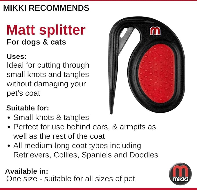 'all Tangled Up' Matt Splitter For Dogs & Cats | Medium/fine Coats