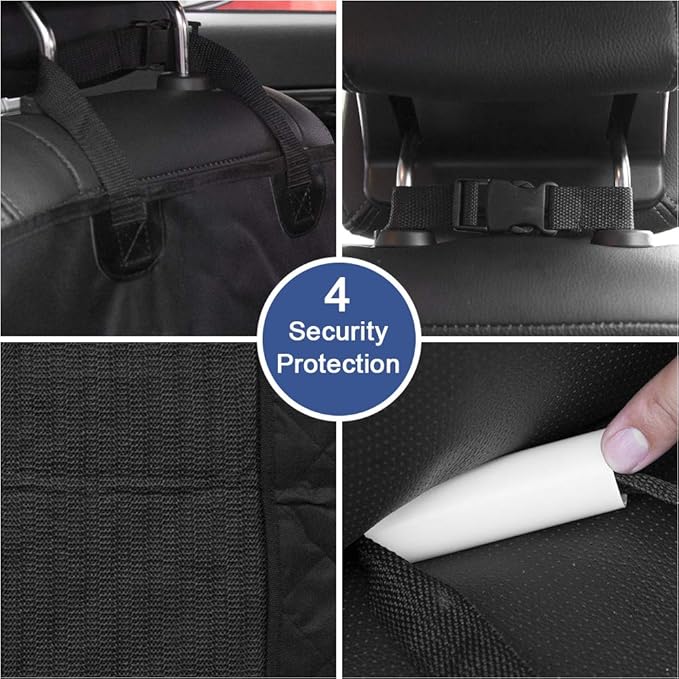 HONEST OUTFITTERS Dog Car Seat Cover, Pet Front Cover for Cars, Trucks, and Suv's - Waterproof & Nonslip Dog Seat Cover,(Front Seat)