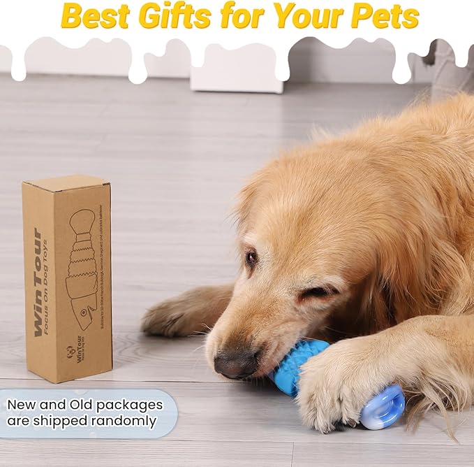 WinTour Tough Dog Toys for Aggressive Chewers Large Breed, Indestructible Dog Toys for Large Dogs, Dog Chew Toys for Aggressive Chewers, Durable Dog Toys, Squeaky Dog Toys, Large Dog Toys for Big Dogs