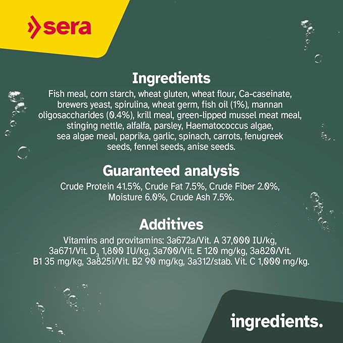 sera Koi Professional Spring & Fall Food 15.43lb| Floating Pellets for Immune Support & Condition | for Temperatures Below 63°F | Enriched with Vitamins & Omega Fatty Acids