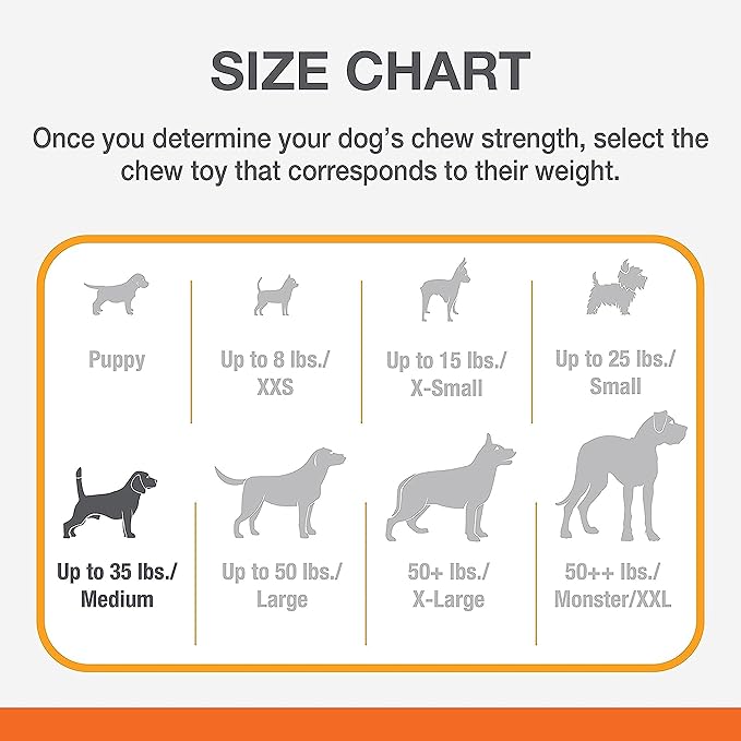 Nylabone Puppy Ring Bone Chew Toy - Puppy Chew Toys for Teething - Puppy Supplies - Chicken Flavor, Medium/Wolf (1 Count)
