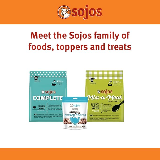 SOJOS Complete Lamb Recipe Dehydrated Dog Food, 1.75 lb, Pink