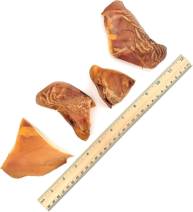 Best Pet Supplies GigaBite Half-Cut Pig Ear Dog Chews Pack of 60