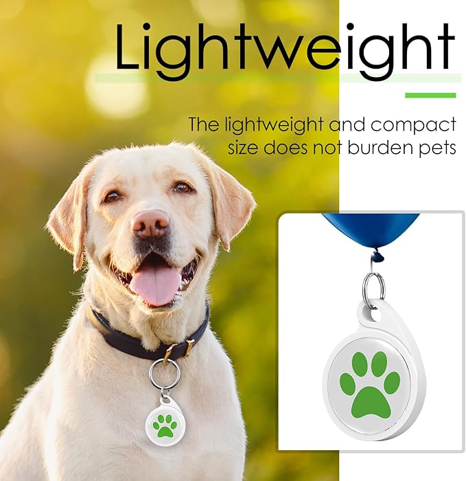 QR Code Dog Tag, Smart ID Tags, Dog Tags Personalized Lightweight Silent ID Tag for Kids Pets Bags Keys, Green