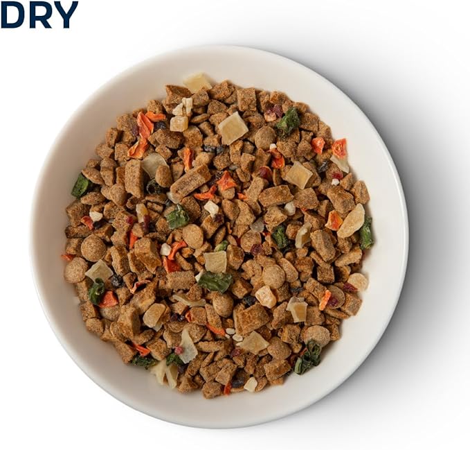 Slow Roasted Beef Bowl with Ancient Grains, Vegetables & Fruits, Premium Dog Food Topper for Adult Dogs - 6oz (2pack)