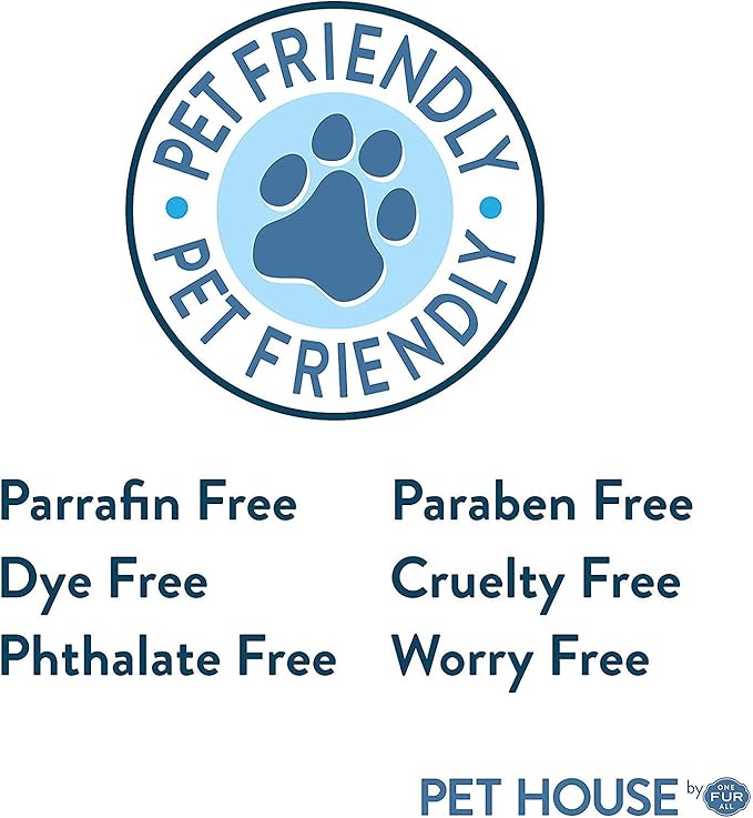 One Fur All Pet House Spring and Summer Wax Melts for Pet Odor, Natural, Plant Based Soy Wax Melts, Long Lasting Fragrance for Fresh Smelling Homes, Pina Colada