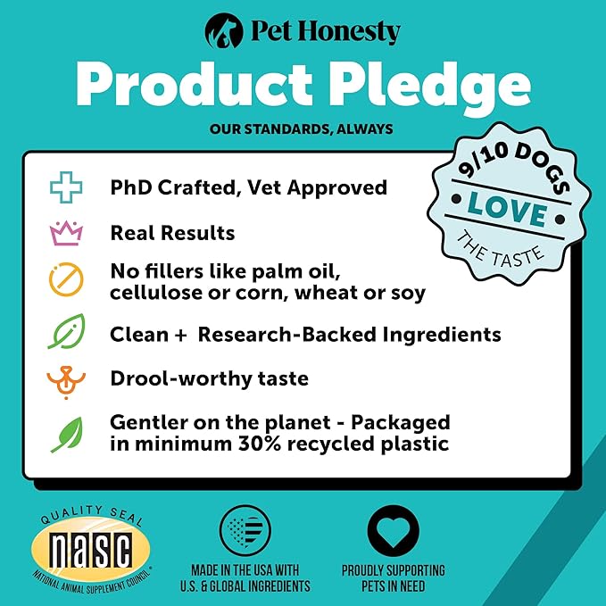 Pet Honesty Hemp Calming Chews for Dogs - Dog Anxiety Relief, Dog Calming Treats with Hemp + Valerian Root, Melatonin for Dogs - Helps Aid with Thunder, Fireworks, Chewing & Barking (Beef Liver 90 ct)