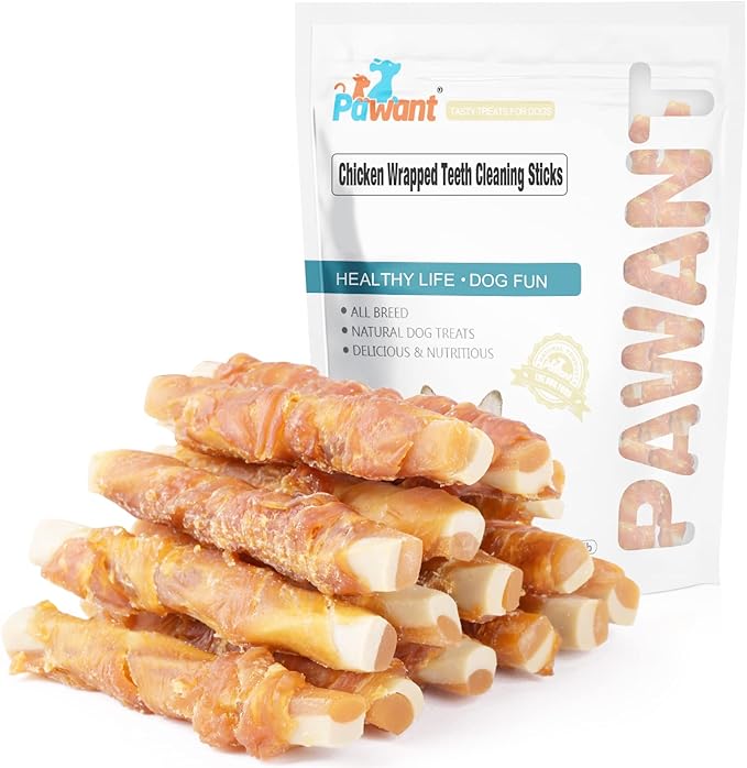 Dog Treats Biscuits Chicken and Teeth Cleaning Sticks Puppy Training Treats 0.5lb/227g
