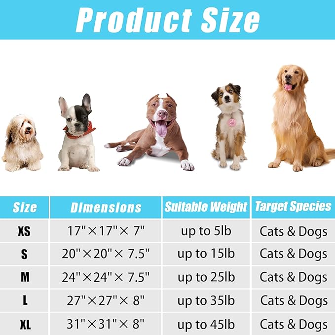 HYQ Small Dog Bed, Pet Beds for Small Dogs, Cat Beds for Indoor Cats, Fluffy Faux Fur Plush Small Dog Bed, Washable Puppy Bed with Anti-Slip Bottom, Dog Bed Small Size Dog (Coffee, 20 Inch)