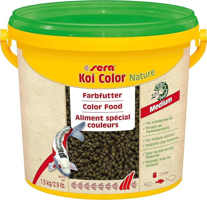 sera 7022 KOI Color Medium 3.800 ml Pet Food, One Size