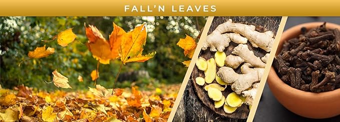 0 Candle Fall 'N Leaves