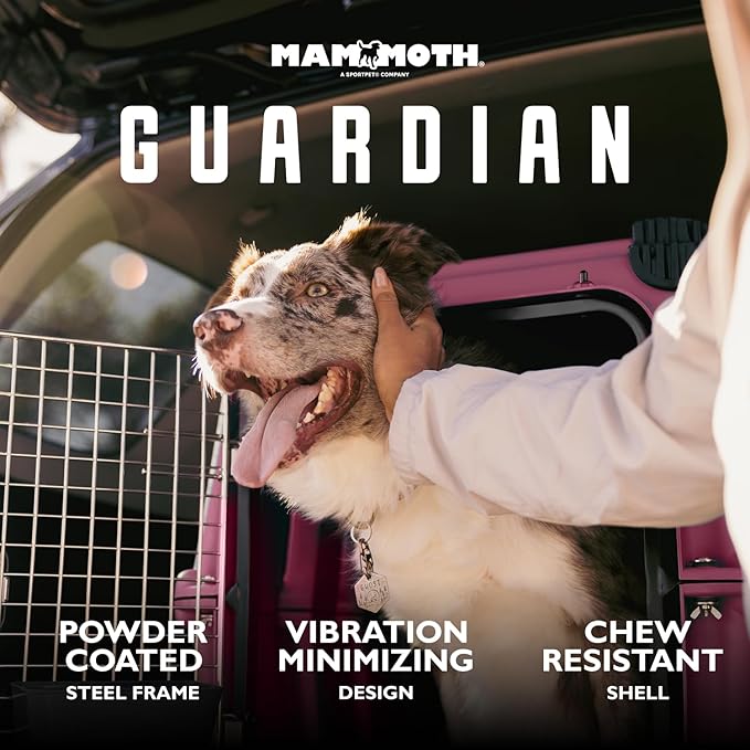 Mammoth Guardian Dog Kennel - Pink Shock