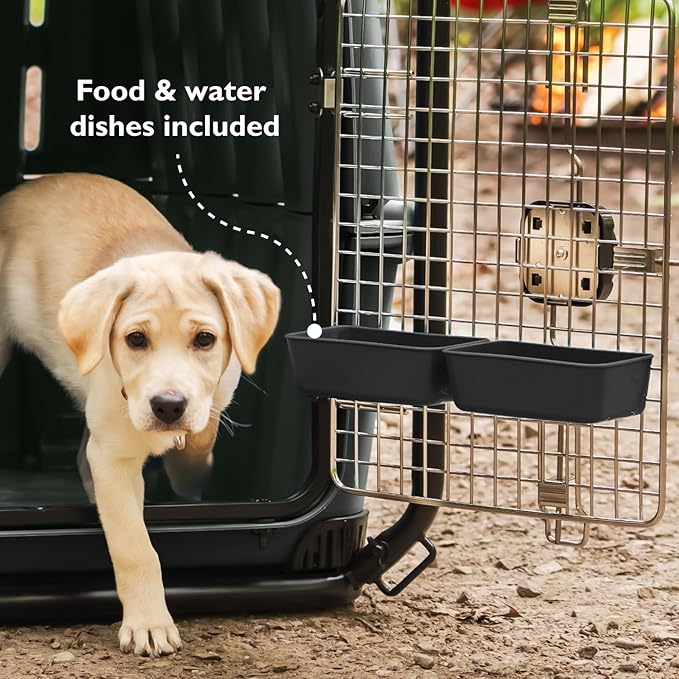 Mammoth Guardian Dog Kennel - Gunmetal Gray