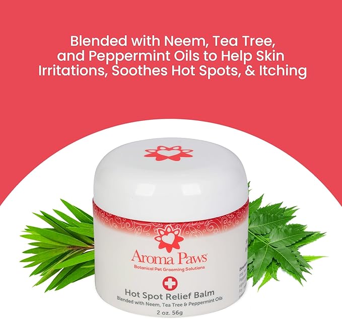 Hot Spot Shampoo & Conditioner 2-in-1 and Hot Spot Relief Balm Kit by Aroma Paws