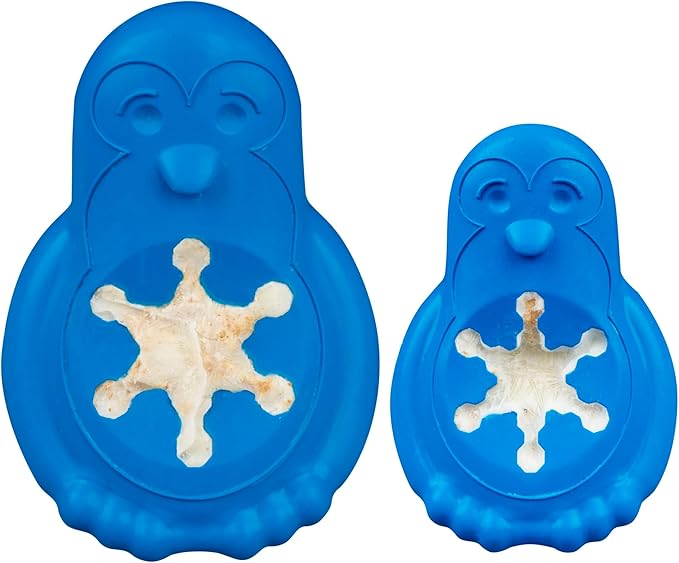 PetSafe Chilly Penguin - Freezable Dog Toy for Medium and Large Dogs - Fill and Freeze - Frozen Dog Toy to Fill with Treats - Interactive Pet Puzzle for Boredom or Separation Anxiety, ML