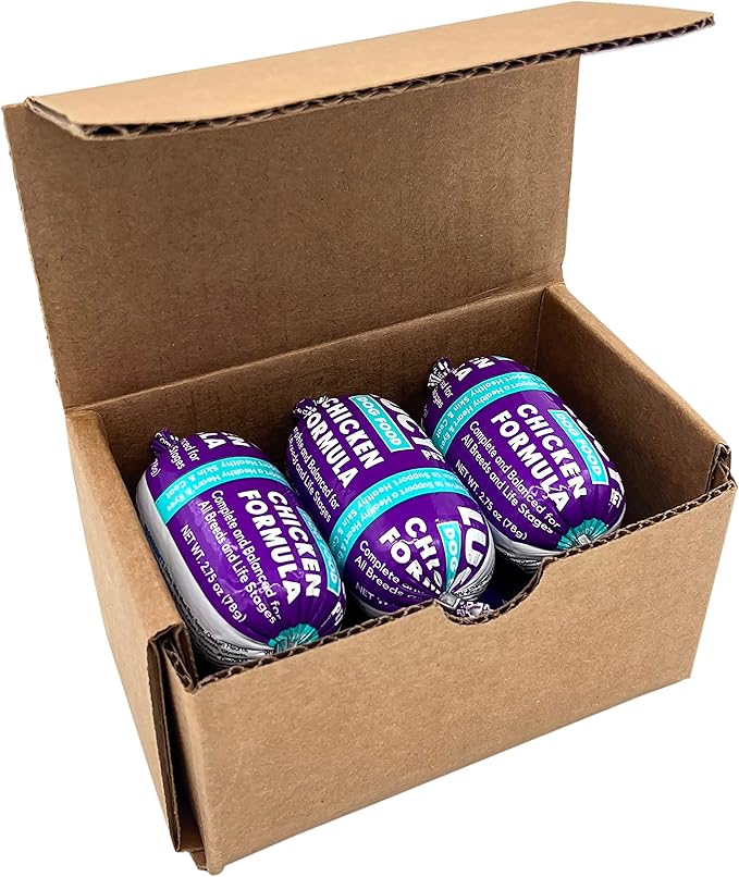 Lucy Pet Products Lucy Pet Chicken Formula Dog Food Rolls 2.75oz- 6 Pack Box