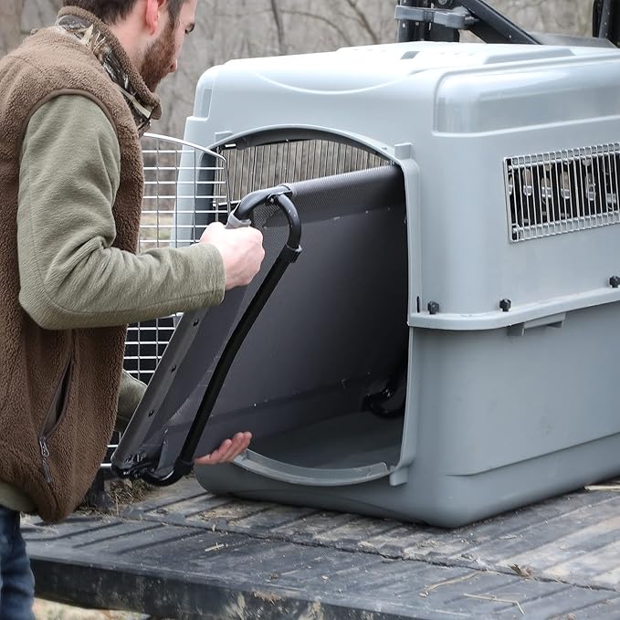 Momarsh Low Profile Dog Cot for Kennels, Crates, Boats & Layout Binds | Comfortable Low Profile Platform & Frame Fits in Most Large Kennels