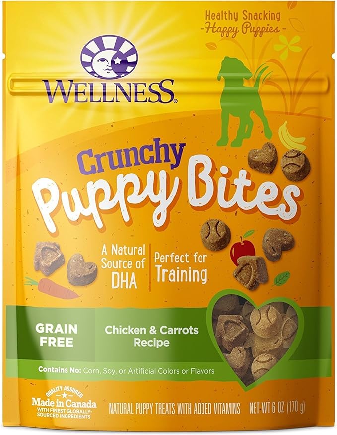 Wellness Puppy Bites Natural Grain Free Puppy Training Treats … (Variety)