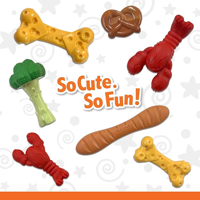 Nylabone Power Chew Lobster Dog Toy Filet Mignon X-Large/Souper - 50+ lbs. (1 Count)