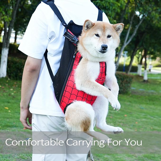 Pet Carrier Backpack Pet Tote Bags for Cats or Doggies, Portable Puppy Travel Carrier Bags, Cozy Soft Pet Puppies Carriers Slings Backpacks (Grid, XX-Large (Pack of 1))