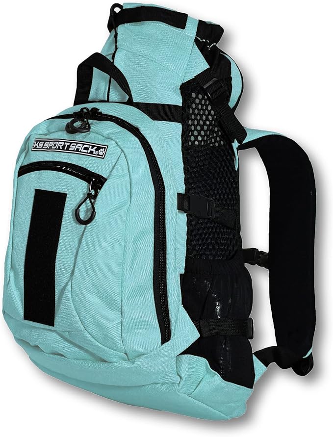 K9 Sport Sack | Dog Carrier Adjustable Backpack (Large, Plus 2 - Summer Mint)