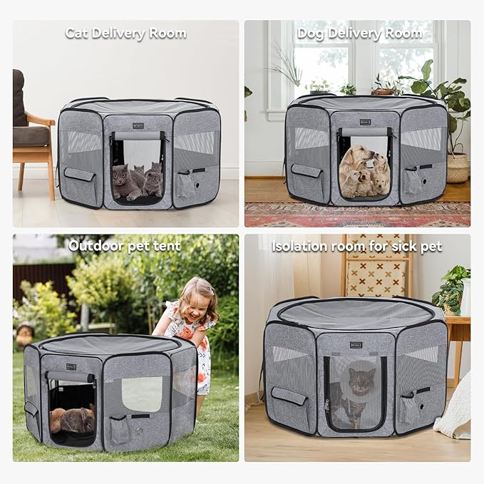Dog Playpen 36" Portable Pet Play Pens
