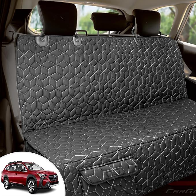 Dog Car Seat Covers for Back Seat Cover, Waterproof Dog Car Seat Cover for Ford Explorer Heavy Duty Non Slip Back Seat Cover for Dogs in Car, Seat Cover for Honda Pilot/Subaru Outback