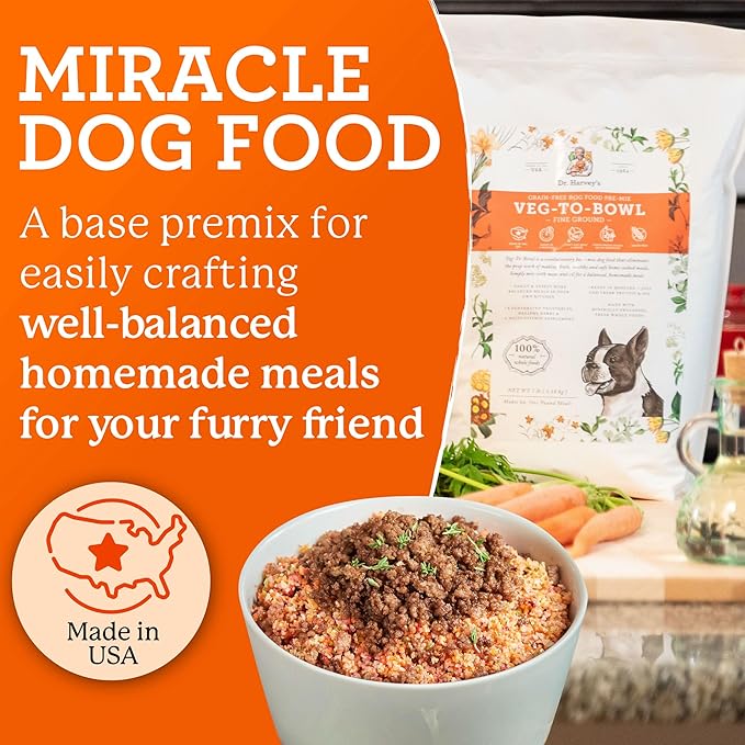 Dr. Harvey's Veg-To-Bowl Fine Ground Dehydrated Vegetable Pre-Mix for Dogs, 7-Pound Bag