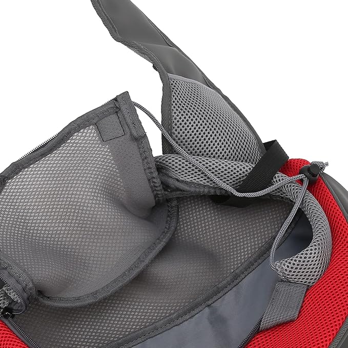 Pet Dog Sling Carrier Portable Wearresistant Puppy Carrier Bag with Breathable Mesh Pet Carry Bag for Dogs Suitable for Traveling Outdoor Adjustable Strap