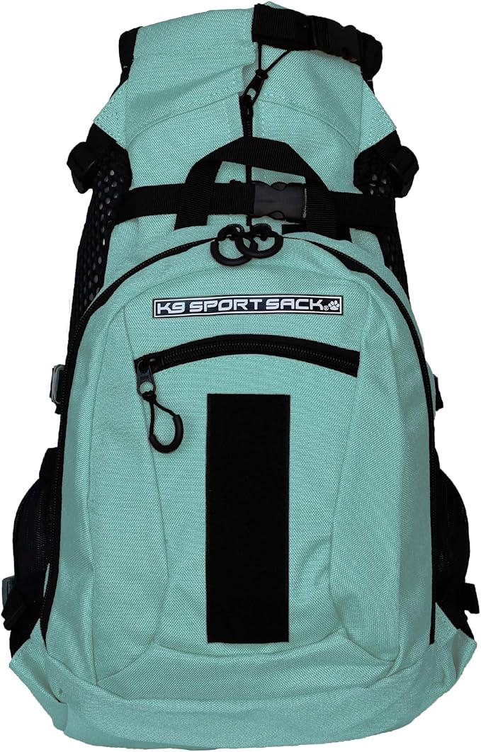 K9 Sport Sack | Dog Carrier Adjustable Backpack (Large, Plus 2 - Summer Mint)