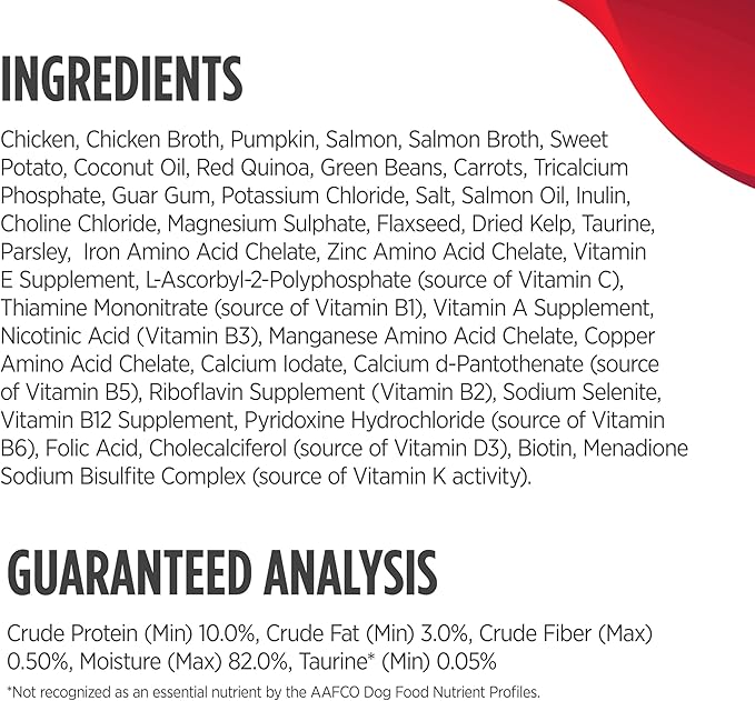 Nulo Ancient Grains Savory Stew with Whole Ingredients Puppy & Dog Food, Chicken and Salmon in Broth, 6.0 Ounce, 8 Cans