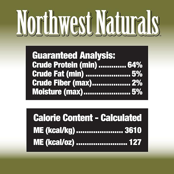 Northwest Naturals Raw Rewards Freeze-Dried Lamb Liver Treats for Dogs and Cats - Bite-Sized Pieces - Healthy, 1 Ingredient, Human Grade Pet Food, All Natural - 3 Oz