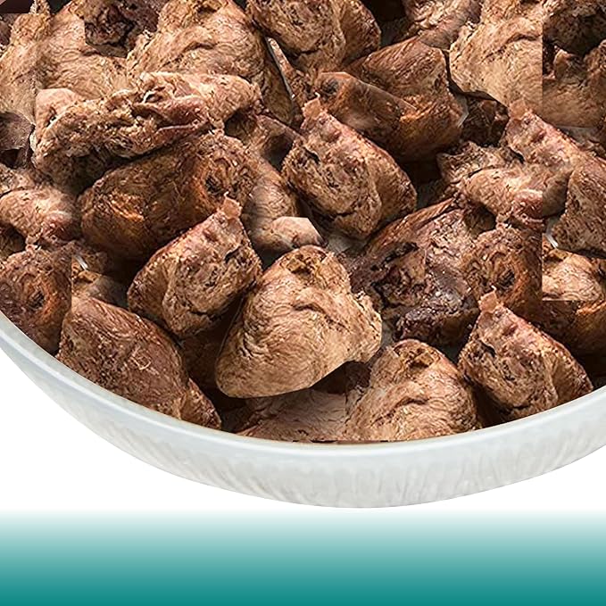 Northwest Naturals Raw Rewards Freeze-Dried Chicken Heart Treats for Dogs and Cats - Bite-Sized Pieces - Healthy, 1 Ingredient, Human Grade Pet Food, All Natural - 10 Oz