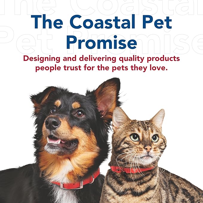Coastal Pet Safari Dog Soft Slicker Brush - Dog Grooming Brush for Shedding - for Dogs with Short, Medium and Long Hair - Medium - 6.25" x 3.5"