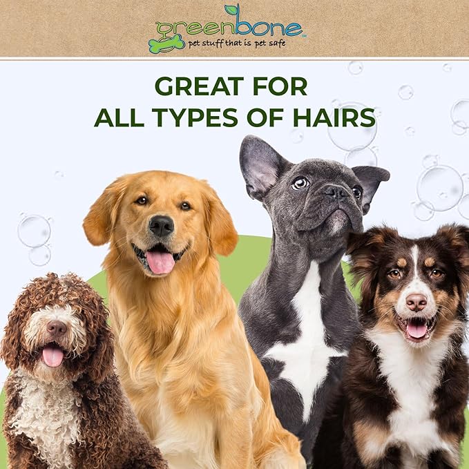 Pet Spa All-Natural Plant-Based Shampoo - Oatmeal & Green Tea - Naturally Deodorizing - Relaxing & Calming