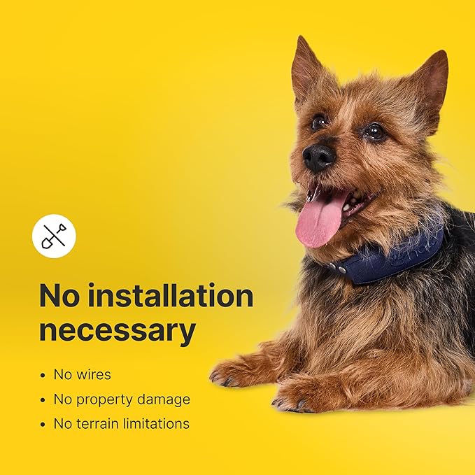 Halo Collar 4, All New GPS Wireless Dog Fence & Dog Training Collar with GPS Tracker, Subscription Required, Waterproof, One Size, Graphite