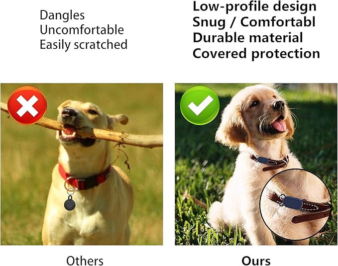 Dog Collar Holder for Galaxy Smart Tag2, Silicone Case for Pet Cat, Protective Cover Accessory for Samsung Galaxy Smart tag 2, Green