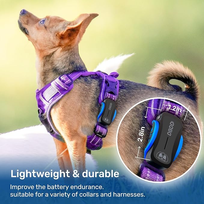 AI GPS Tracker for Dogs (30lbs+), Real Time Location and AI Vet Health Management, Electronic Fence, Waterproof, iOS and Android Universal(Black)