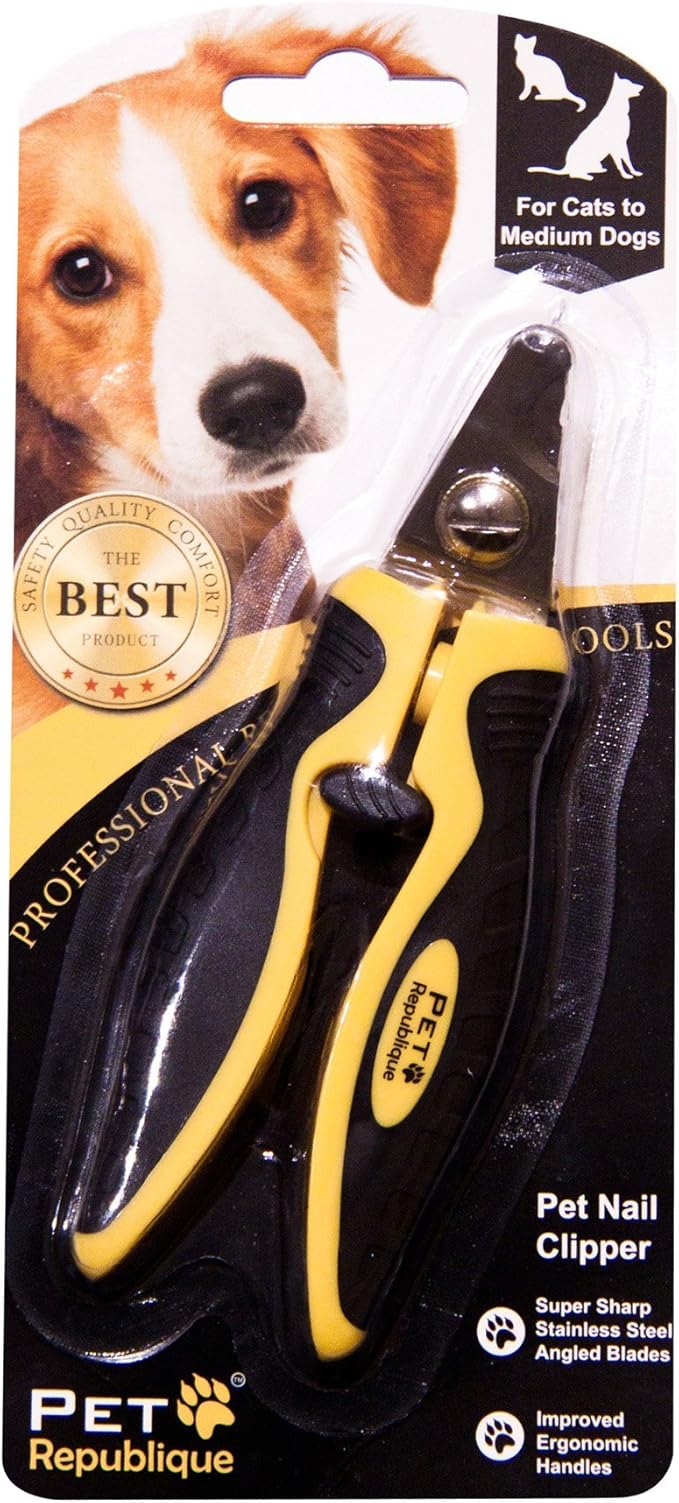Pet Republique Dog Nail Grinder and Nail Clippers Series Size Option Dogs: Small, Medium, Large Dogs – Dog Claw Trimmer Kit (Clippers Only, Small)