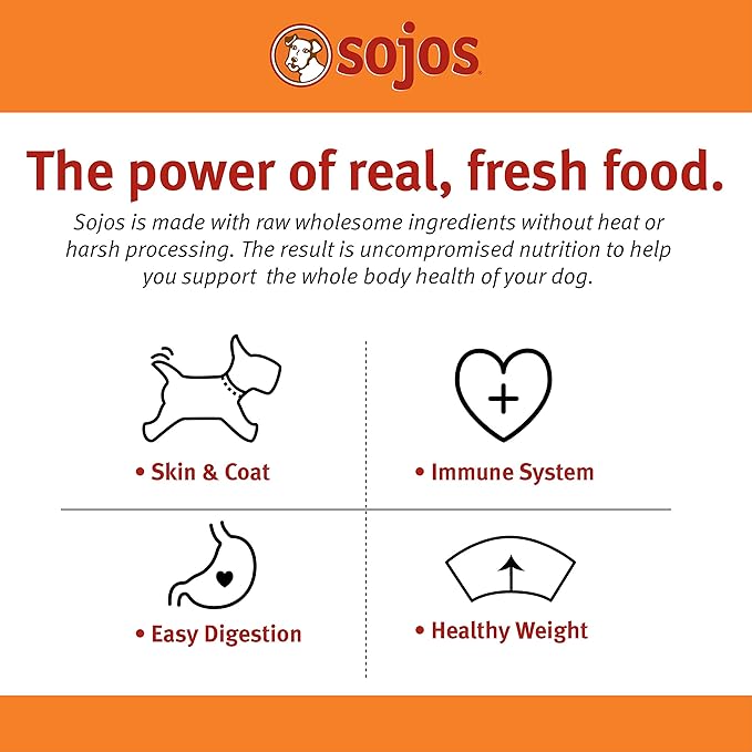 Sojos Complete Chicken Recipe Dehydrated Dog Food, 1.75 lb