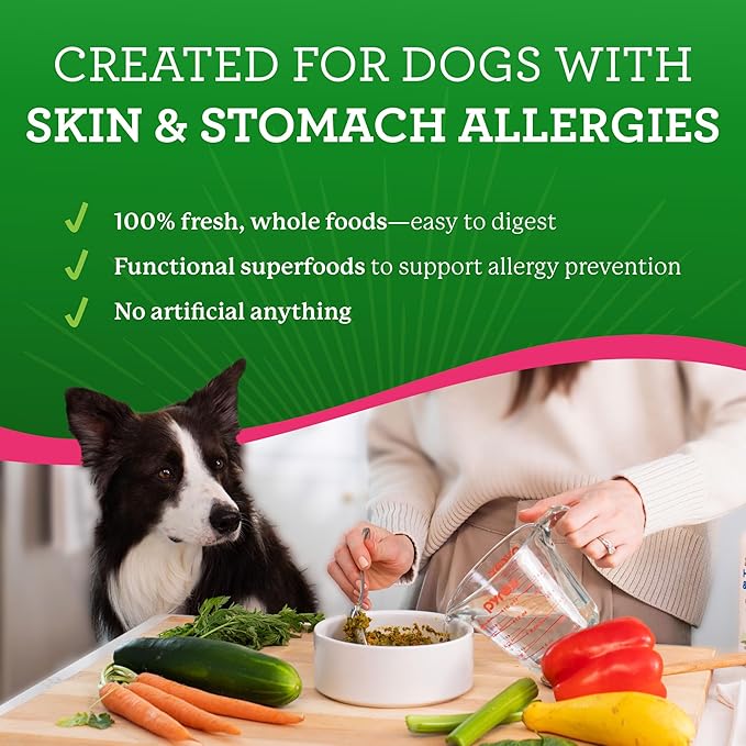 Dr. Harvey's Specialty Diet Allergy Salmon Recipe, Human Grade Dog Food for Dogs with Sensitivities and Allergies Trial Size (5.5 Oz)