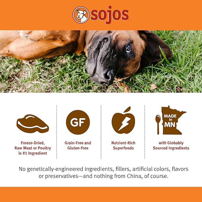 Sojos Complete Chicken Recipe Dehydrated Dog Food, 7 lb