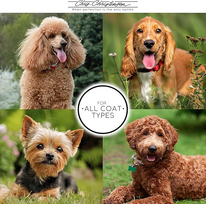 Chris Christensen Thick N Thicker Thickening Dog Conditioner, Groom Like a Professional, Pro-Vitamin Formula, Silicone-Free, Nutrient and Protein Infused Blend, Made in The USA, 128 oz