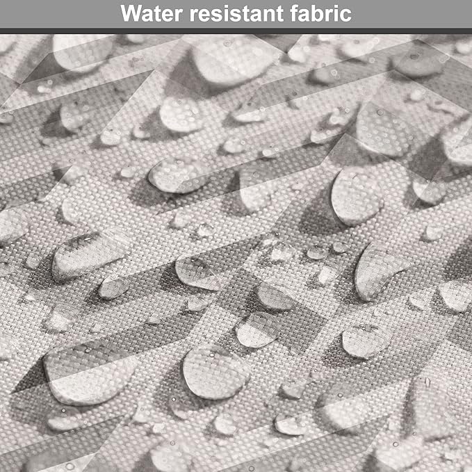 Lunarable Chevron Dog Crate Cover, Monochrome Stripes 3 Dimensional Pattern Geometric Chevron Design Abstract, Easy to Use Pet Kennel Cover for Medium Large Dogs, 42 Inch, Taupe and Grey