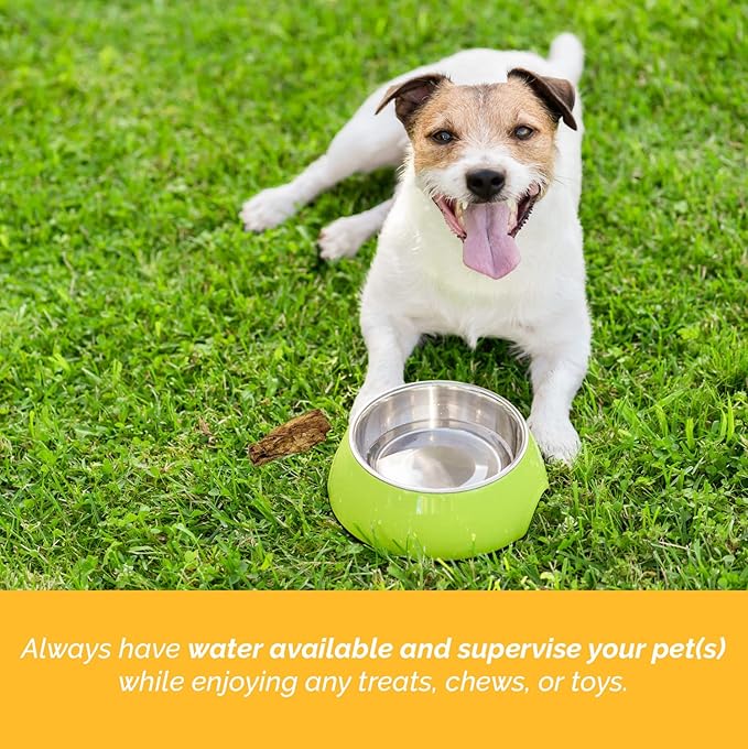 Filled Cow Hooves for Dogs - Delicious Beef Flavor, Stuffed Natural Beef Hoof Dog Chews, Tasty Treats for Dog, Made from Premium Brazilian Cattle, Dog Hooves | 10 Count