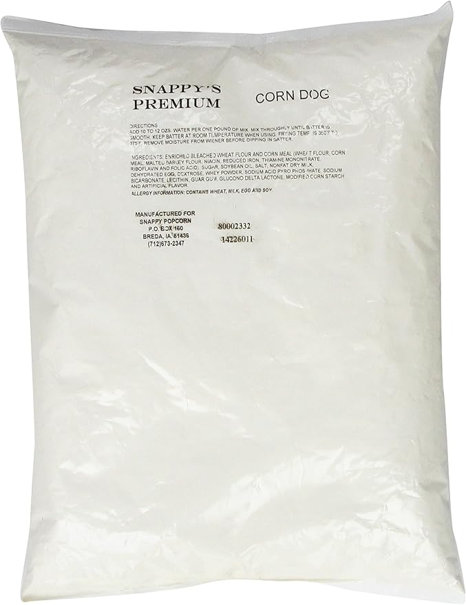 SNAPPY Premium Corn Dog Mix, 5 lbs