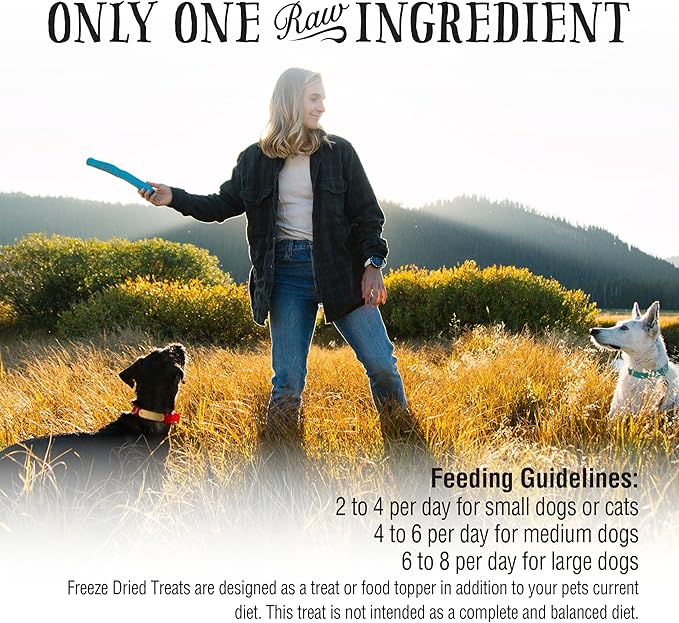 Northwest Naturals Raw Rewards Freeze-Dried Pork Heart Treats for Dogs and Cats - Bite-Sized Pieces - Healthy, 1 Ingredient, Human Grade Pet Food, All Natural - 3 Oz (Pack of 3)