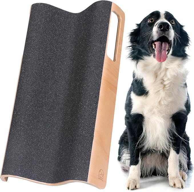 M-Shaped Dog Scratch Pad for Nails, Dog Nail File Toy for Dog Nail Maintenance, Shortened Dog’s Side Nails Easily (L)