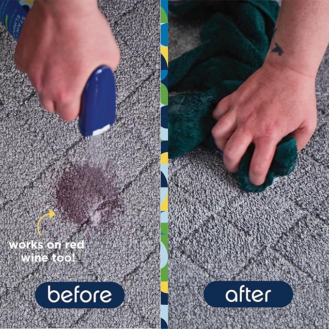Pet Life Unlimited Foaming Stain + Odor Eliminator Spray Cleaner - Plant-Based Stain Removal - Two-Way Spray Applicator - Natural Juniper Leaf Scent - Made in the USA - 16 Ounce (Pack of 1)